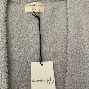Thread+Supply Plush Cardigan